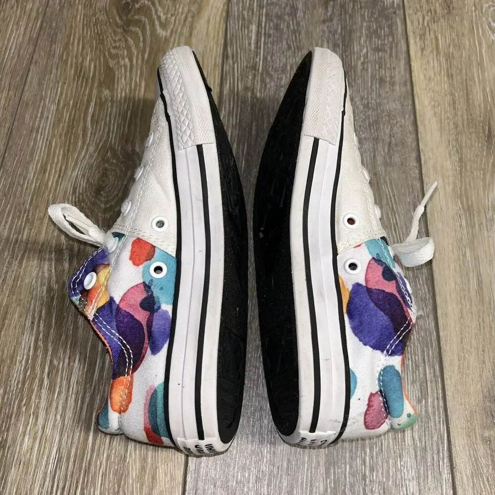 Converse CTAS Madison OX 656084F White Orange Kids Junior Youth US Size 2